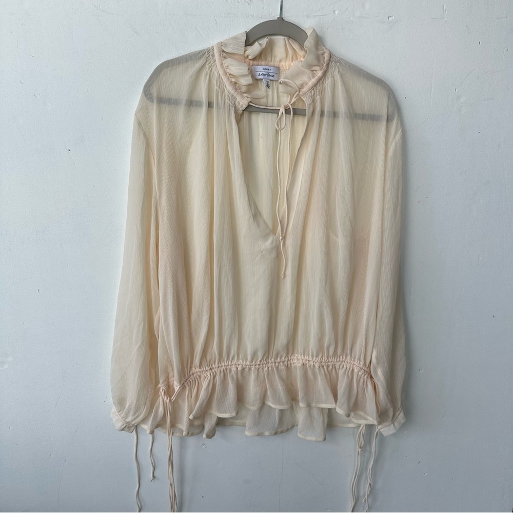& Other Stories Capsule Sheer Blouse